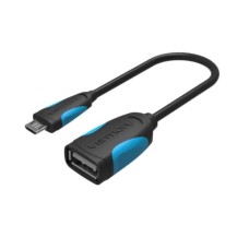 Vention VAS-A07-B025 Micro USB to USB Female 0.25M OTG Cable